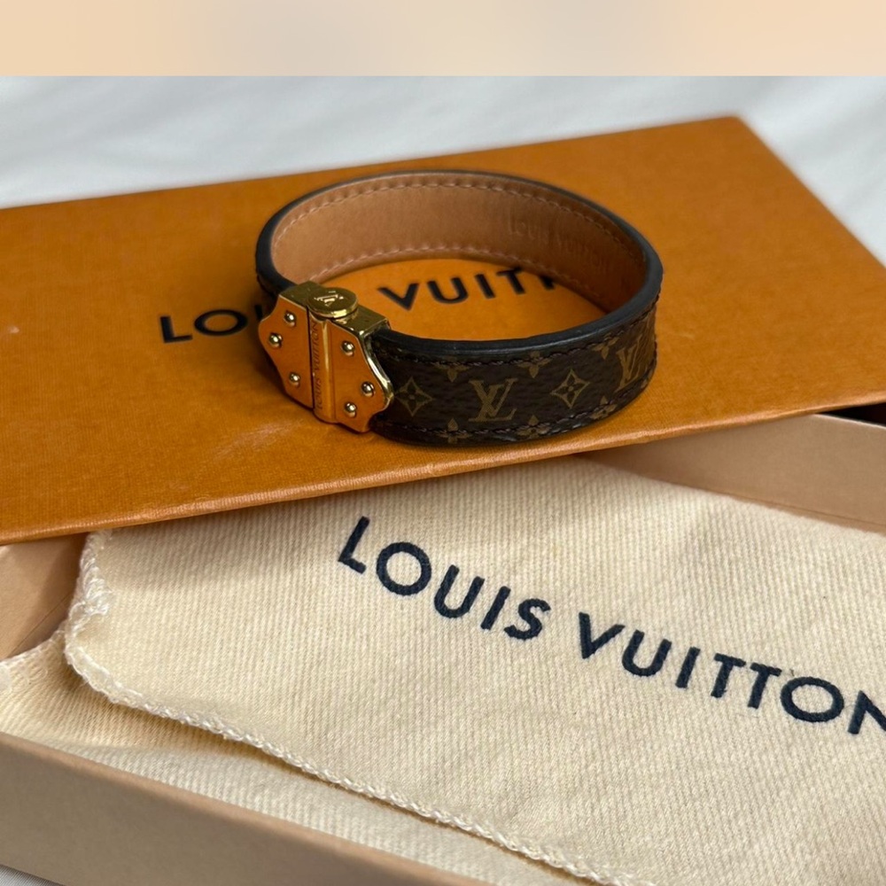 Louis Vuitton Brown Monogram Bracelet